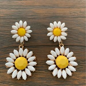 Cute costume sunflower earrings